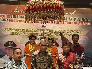 Kapolri Jadi Warga Kehormatan Kota Makassar