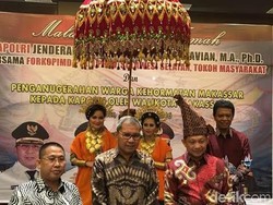 Kapolri Jadi Warga Kehormatan Kota Makassar