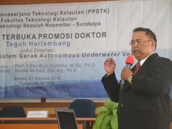 Ini Riset Mahasiswa ITS Tentang Pentingnya Kapal Selam Tanpa Awak