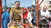 Ahok Resmikan RPTRA Rusun Cipinang Besar Selatan