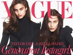 Bella Hadid Tak Berbusana Demi Vogue Paris
