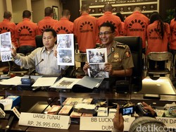 Bareskrim Gerebek 2 Lokasi Perjudian Berkedok Permainan Anak di Dumai Riau