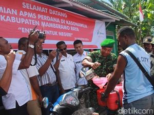 71 Tahun Merdeka, Warga Pedalaman Papua Baru Nikmati Premium Rp 6.500/Liter