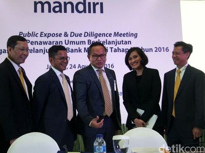 Bank Mandiri Terbitkan Obligasi Rp 5 Triliun