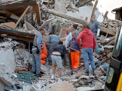 Gempa Guncang Italia, 6 Orang Tewas