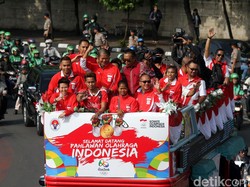 Wapres JK dan Peraih Medali Olimpiade Meriahkan Puncak Perayaan Haornas