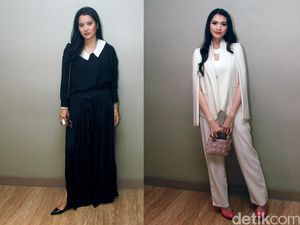 Black vs White! Gaya Marcella Zalianty dan Donita Black vs White! Gaya Marcella Zalianty dan Donita