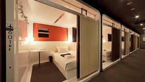 Foto: Hotel Kapsul Mewah dari Tokyo