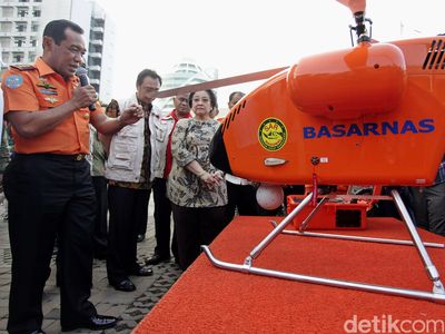 Megawati Lihat Peralatan Basarnas