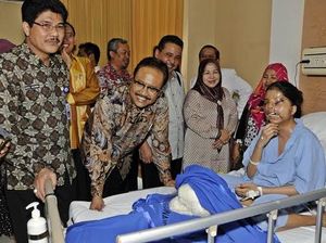 Wagub Jatim Support Tutik si Pasien Sumbing