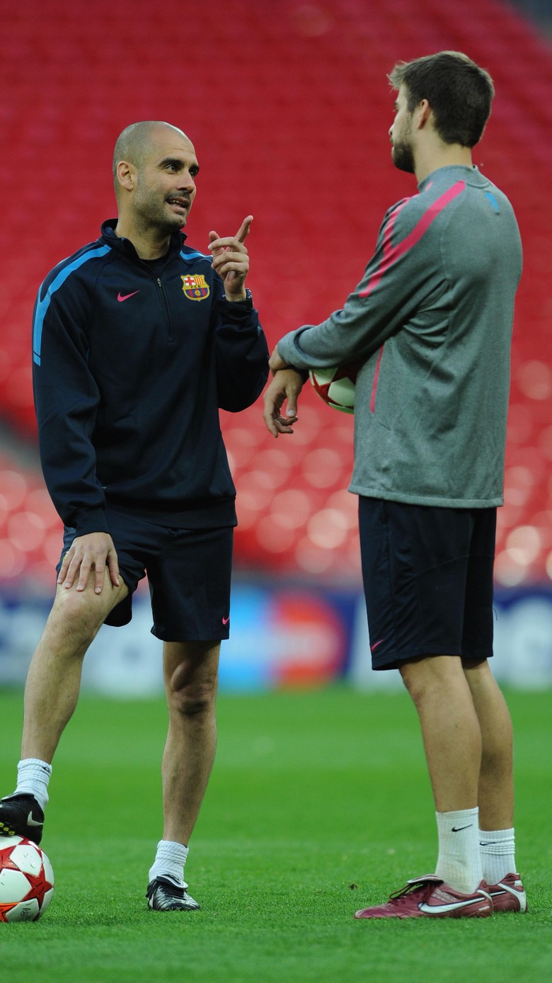 Di City Ada Guardiola Pique Sebut MU Tetap Di Hatinya