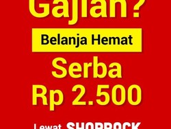 Promo Gajian ShopBack, Pulsa 50 Ribu, Flashdisk, Popok, 1 Dus Mie Instan Cuma Rp 2.500