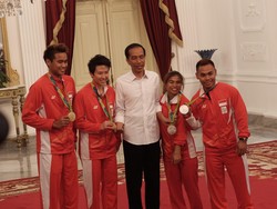Jokowi: Raihan 1 Emas dan 2 Perak di Olimpiade Rio adalah Hasil Maksimal