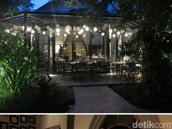 Menikmati Santap Malam Ditemani Bintang-bintang di Gardin Bistro Bali