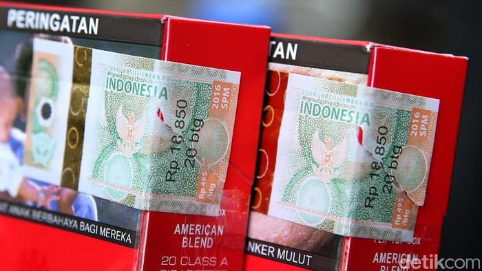 Ilustrasi Pita Cukai Rokok Ilustrasi Pita Cukai Rokok