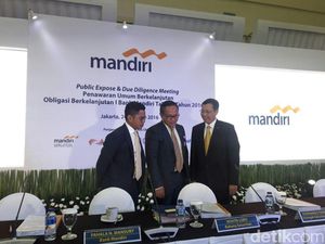 Bank Mandiri Terbitkan Obligasi Rp 5 Triliun, Bunga Maksimal 8,9%