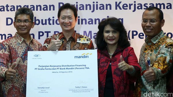 Bank Mandiri dan Graha Farma Jalin Kerja Sama