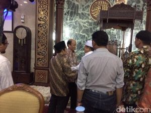 Bertemu Arcandra di Masjid Sunda Kelapa, Wapres JK: Obrolin Dunia Akhirat