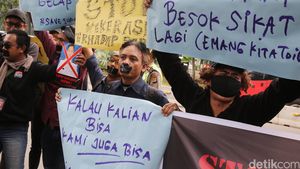 Unjukrasa Jurnalis Tolak Kekerasan oleh Oknum TNI