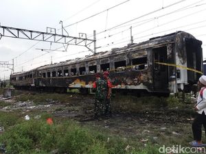 Soal Kereta Terbakar di Priok, Dirjen Perkeretaapian: Ditangani Kepolisian