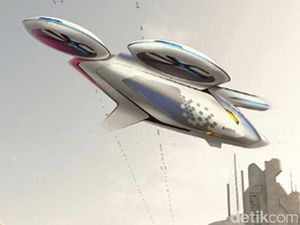 Begini Rekaan Airbus untuk Mobil Terbang