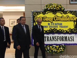 SBY: Presiden Nathan Tokoh Besar untuk Singapura