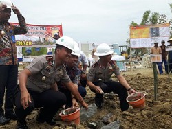 Sejahterakan Anggota, Polres Rembang Bangun Perumahan Murah