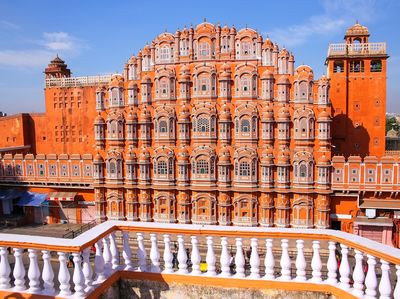 Foto: Istana Angin dari India, Dibikin Tanpa Pondasi