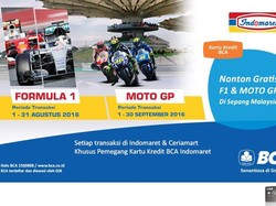 Gratis Nonton Moto GP & Formula 1 di Sepang Bersama BCA dan Indomaret
