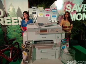 Bisa Nyala dengan Gowes Sepeda, Epson Rilis Printer Rp 74,5 Juta