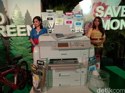 Bisa Nyala dengan Gowes Sepeda, Epson Rilis Printer Rp 74,5 Juta