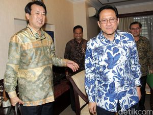 Ketua DPD Bertemu Korindo, GAPKI dan APHI