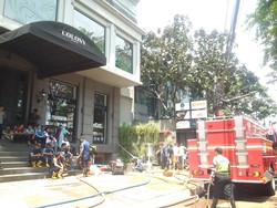 Dari Kemang Square, Petugas Sedot Air di Basement di Gedung Colony Kemang