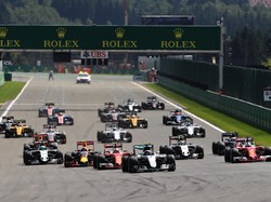 Rosberg Menangi GP Belgia yang Penuh Insiden di Awal Balapan