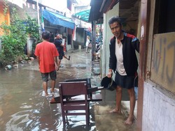 Banjir di Petogogan Kebayoran Baru Terparah dalam Setahun Terakhir