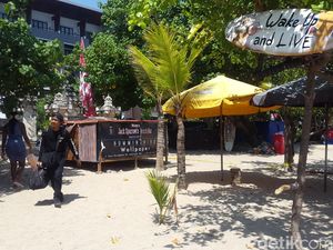 Kembali Ramai, Ini Kondisi Pantai Legian Pasca Polisi Kuta Dibunuh Bule