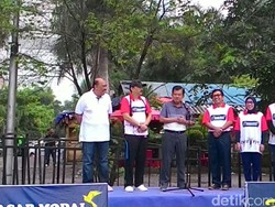 Usung Tema Tax Amnesty, JK Buka Fun Walk Pasar Modal RI di SCBD