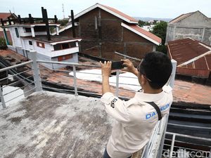 Risers Kunjungi Monumen Kapal di Atas Rumah