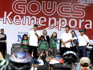 Gowes Kemenpora 2016 Diikuti Ribuan Peserta
