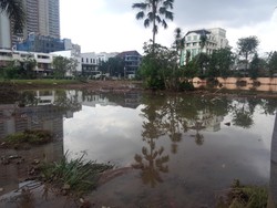 Pemprov DKI Jakarta Mulai Normalisasi Kali Krukut