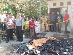 Tiga Balita Ditemukan Tewas Terpanggang Saat Rumah Dikunci dari Luar