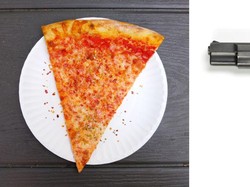 Di Resto Pizza Ini Serahkan Senjata Api Dapat Pizza Ukuran Besar