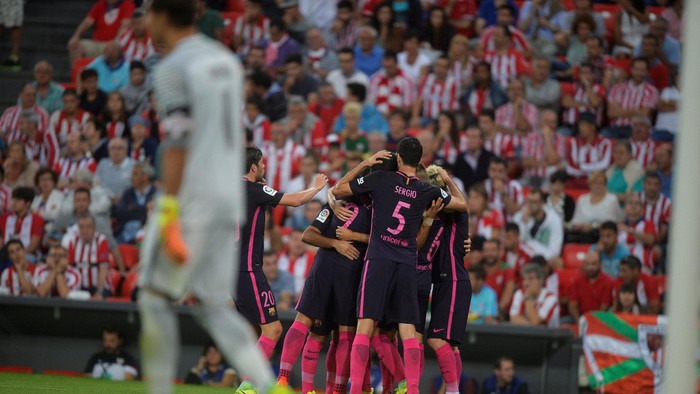 Gol Tunggal Rakitic Menangkan Barca di Kandang Bilbao