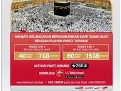 Lengkapi Kebutuhan Komunikasi Secara Mudah Saat Ibadah Haji dengan MyTelkomsel