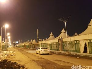 Ada Pintu Pemisah, Begini Kondisi Jalur 204 Tempat Tragedi Mina Tahun Lalu