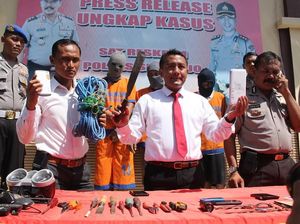 Tiga Spesialis Pembobol Rumah Kosong Dibekuk