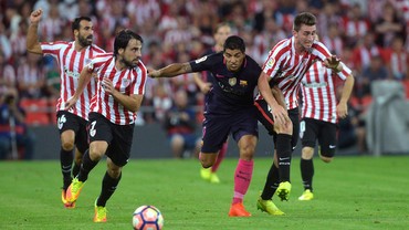 Kesalahan di Sisi Kanan Bilbao yang Menangkan Barcelona Kesalahan di Sisi Kanan Bilbao yang Menangkan Barcelona