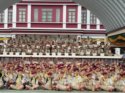 Ikut Jambore di Cibubur, 60 Pramuka Thailand Diganjar Penghargaan KBRI Bangkok