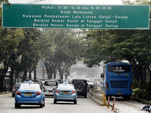 BPTJ Usul Jam Ganjil Genap di Thamrin-Sudirman Ditambah