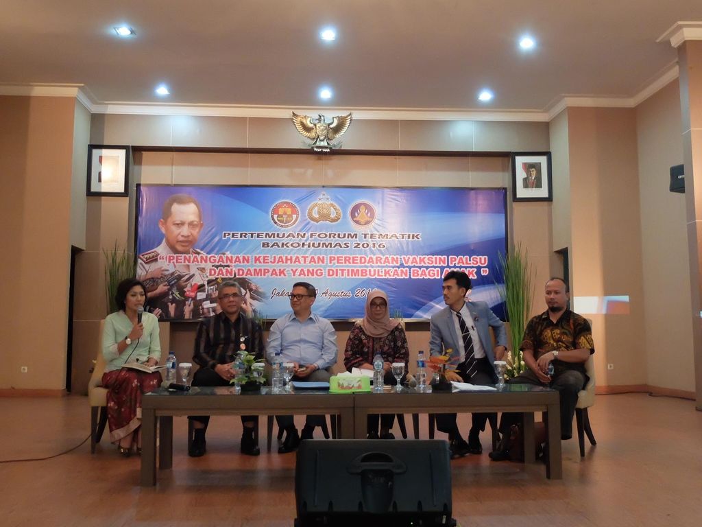 KPAI: Penanganan Kasus Vaksin Palsu Jangan Berhenti Pada Pemalsuan Semata KPAI: Penanganan Kasus Vaksin Palsu Jangan Berhenti Pada Pemalsuan Semata